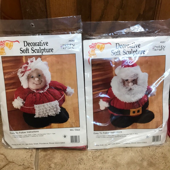 Hobby Kraft Kits Mr Claus Mrs Claus - Picture 1 of 6